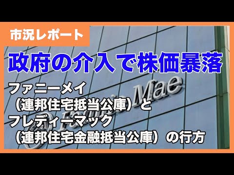 ファニーメイ（連邦住宅抵当公庫）とフレディーマック（連邦住宅金融抵当公庫）の行方：インマン記事より