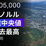 ホノルル戸建中央値過去最高：オアフ島の住宅市場が描く「二つの物語」